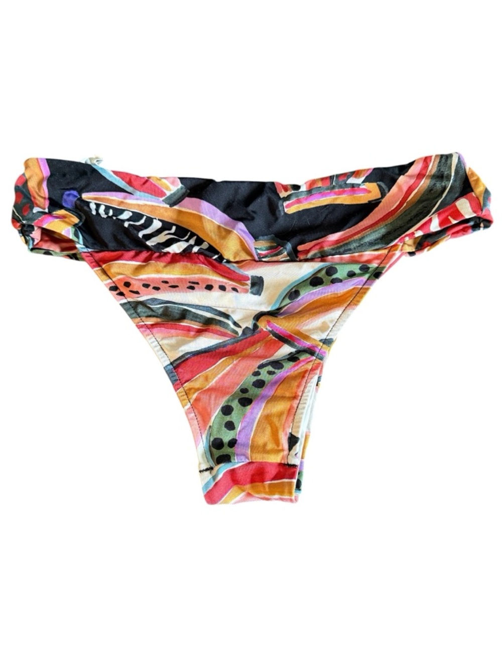 FARM Rio Farm Praia Abstract Print Bikini Bottom | Size S - Picture 2 of 3